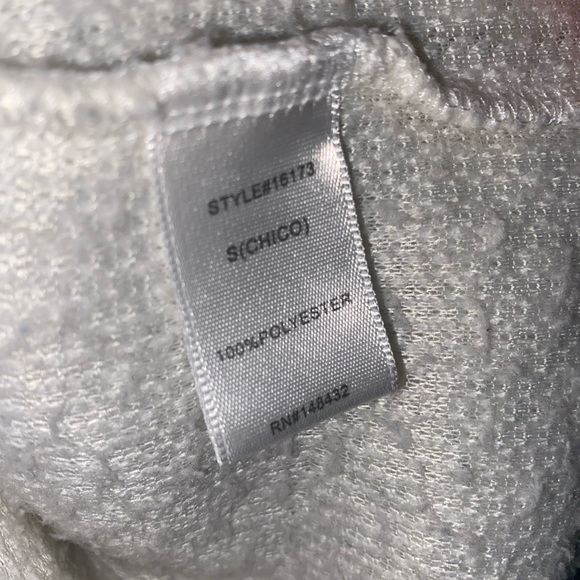 ✨ Staccato Pullover with Zippered front in Cream size Small - Picture 4 of 4